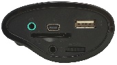   SUPRA PAS-6255 blue 2x2.50 / ( mini jack)/SD/USB Type A ( )