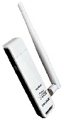  TP-Link TL-WN722N 150M High Power Wireless Lite-N USB Adapter, Atheros, 1T1R, 4dBi  