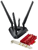    ASUS PCE-AC66 802.11ac Dual-band Wireless-AC1750 PCI-E Adapter