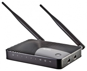 - ZyXEL Keenetic Giga II    Wi-Fi 802.11n 300 /,  Gigabi