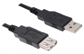  USB 2.0 Am-Af  1.8