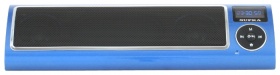   SUPRA PAS-6255 blue 2x2.50 / ( mini jack)/SD/USB Type A ( )